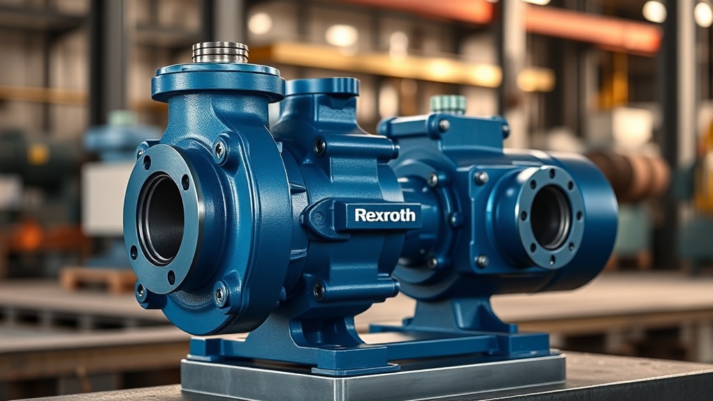 Rexroth A4VSO Pompa Debi Hesabı ve Verimlilik Analizi