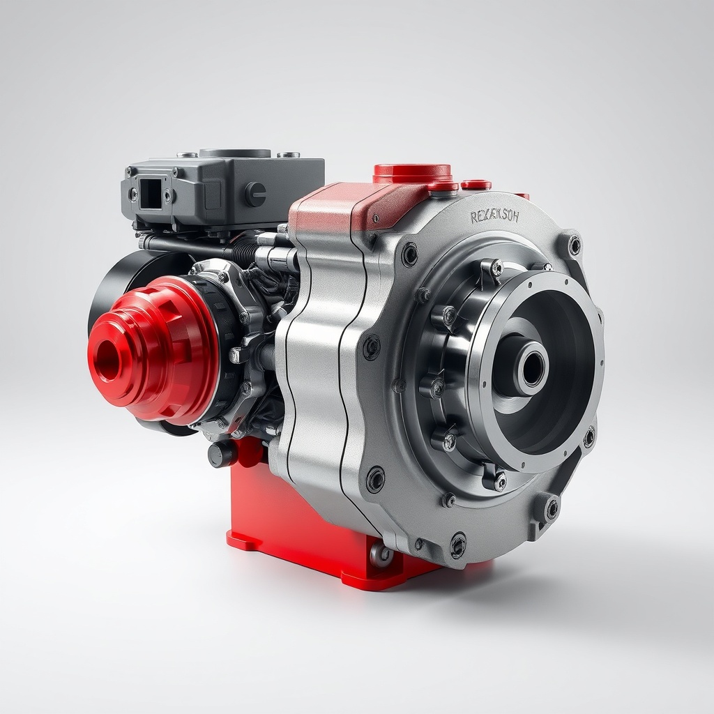 Rexroth A4VSO pompa kesit görünümü